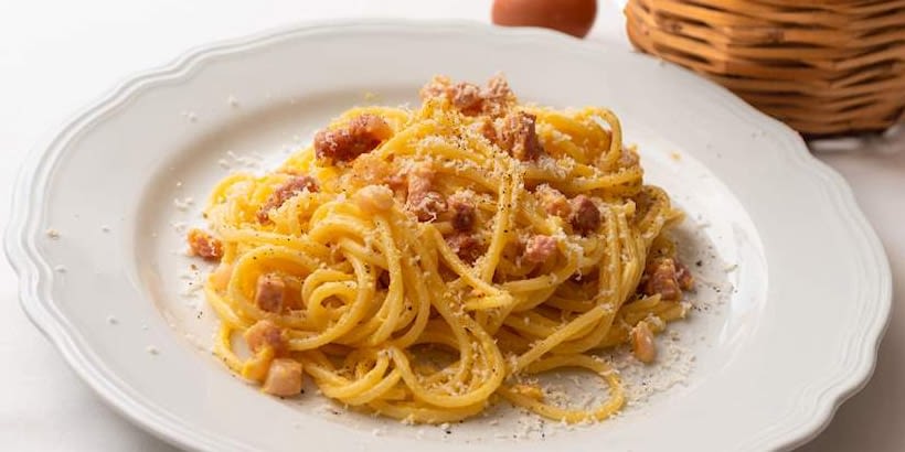 Původní špagety carbonara recept